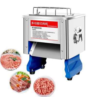 China High Efficiency Electric Meat Cutter Food Cleaver Meat Slicer Slicing Cutting Machine for sale