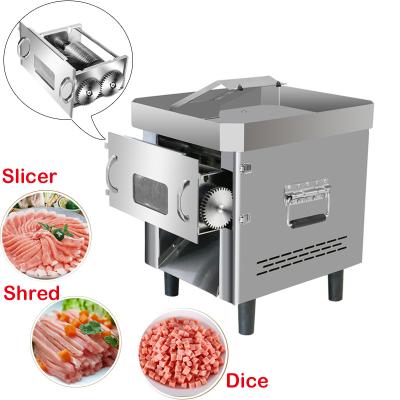 China High Efficiency Meat Slicing Cutter Cutter Electric Vegetable Meat Cleaver Industrial Meat Slicing Slicers for sale