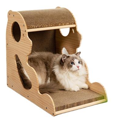 China Customized Deluxe Viable Magic Cat Toy Scratch Pet Cat Working Area Cat Scratch Board for sale