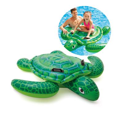 China Outdoor Water Fun INTEX 57524 Official Adult Turtle Toy Inflatables Floating Platform Pool Floats Outdoor Water Parks Pool Floats 150cm *127cm for sale