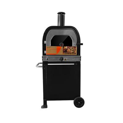 China Easily Assembled Outdoor Portable Multifunctional Stainless Steel Gas Pizza Freestanding Baking Oven for sale