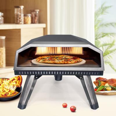 China Portable Gas Rotating Pizza Oven Commercials 12 Inch Pizza Oven Manufacturers Commerical Pizza Oven for sale