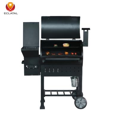 China Easily Assembled High Quality 2021 Black Powder Coated Outdoor Charcoal Grill BBQ Grill Smokeless BBQ Grill for sale