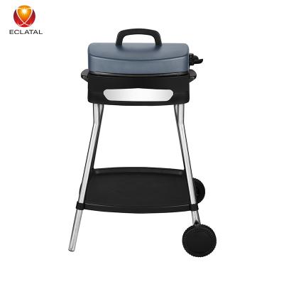 China Easily Assembled Ipx4 Portable Table Water Proof Indoor Outdoor Smokeless BBQ Grill Stand Electric Grill for sale