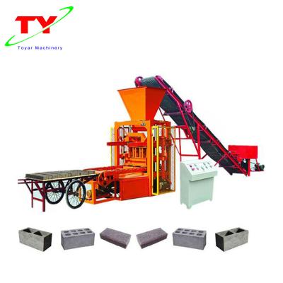 China Building Material Shops QTJ4-26 Cement Block Making Machine Price Maquina Bloquera for sale