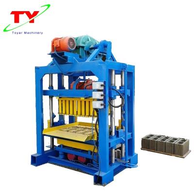 China Building Material Stores QTJ4-40 Cement Concrete Hollow Solid Block Making Machine for sale