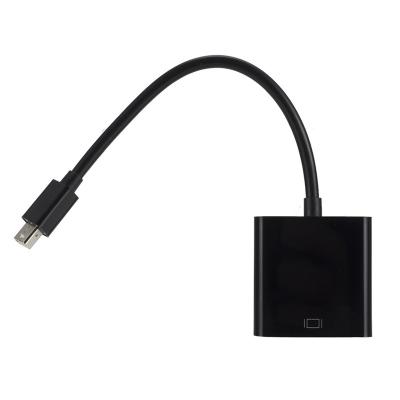 China MINI DP To VGA For iMac Mac Mini Thunderbolt Pro DP MacBook Air Mini DisplayPort Mini Display Port To VGA Cable Adapter 1080P For HDTV Monitor for sale