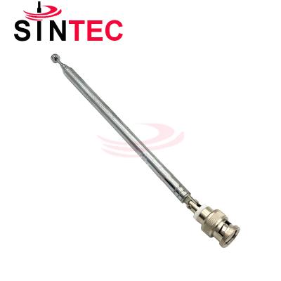 China FM+DAB 433Mhz BNC Brass Telescopic Antenna for sale