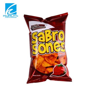 China Aseptic Custom Design Potato Chips Packaging Plastic Bag Printing for sale