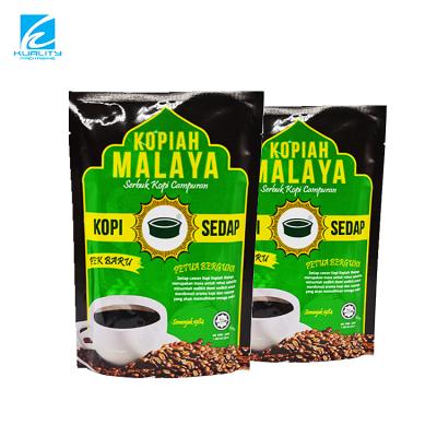 China Heat Resistant Recyclable Coffee Bag Food Package Mylar Bags Custom Printed Stand Up Pouch Plastic Espresso Bluk Coffee Tea Bags for sale