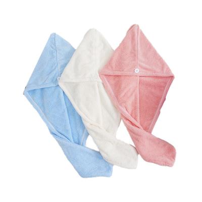 China Wholesale SPA QUICK DRY Super Soft Head Wrap Shower Turban Microfiber Hair Towel Quick Dry Towel for sale