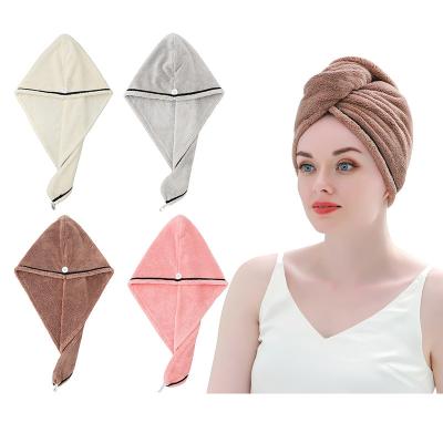 China Wholesale Custom Super Absorbent Water Microfiber Hair Drying Wrap Quick Dry Towels QUICK DRY for sale