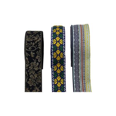 China Various Elastic Good Quality Non Slip Elastic Jacquard Waist Webbing Polyester Printed Webbing Strap for sale