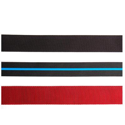 China Custom High Tenacity Solid Color Color Bag Ties Tape Custom Coated Binding Clothes Strap for sale