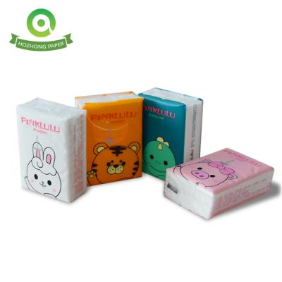 China Custom Printed Soft/Competetive Small Tissue Paper Pouch /mini Facial Tissue for sale