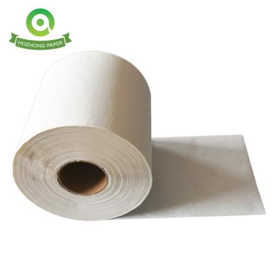 China Durable High Quality Embossing Duster 1Ply Paper Cleaning Wipes Industrial Paper Roll for sale