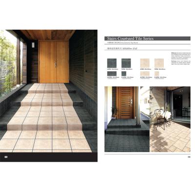 China Japan Style 30x30 High Quality Superb Non Slip R13 Tile 300x300 Series Japanese Style Rustic Bathroom Floor Tile for sale