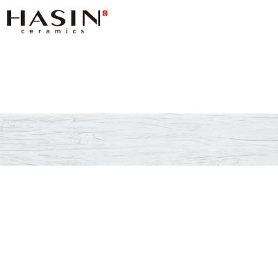 China Country Hasin Grade 3A Woden 150*600mm Ceramic Waterproof Terrace Floor Tile for sale