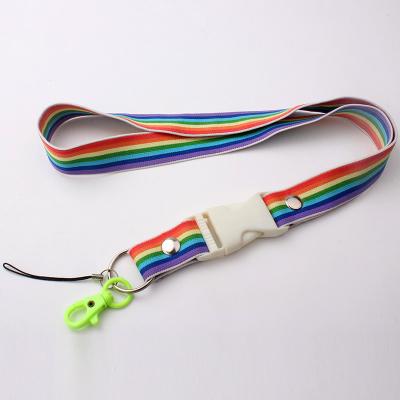 China Custom new product elastic lanyard with sublimation printing for sale