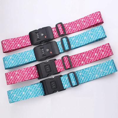 China 2016 free sample custom new style luggage belt for sale