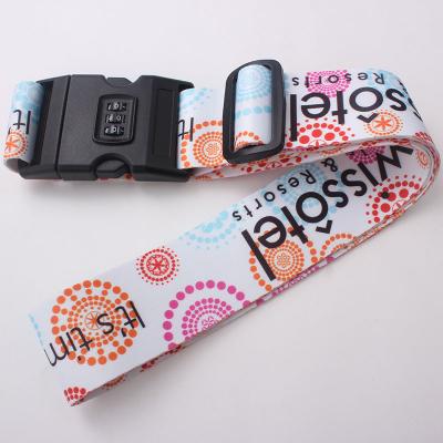 China No MOQ Custom travelling luggage rope  Luggage belt for sale