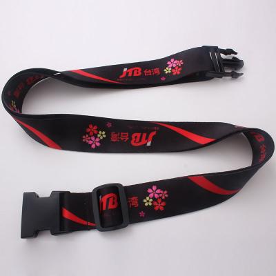 China Custom High Quality 5cm Luggage Bag Belt with Lock Luggage belt for sale