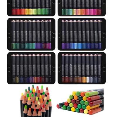 China 180 Colors Colored Pencil 4mm Lead Soft Core Pencils Non Toxic Sketch Drawing Color Pencils FL--CTZ180 for sale