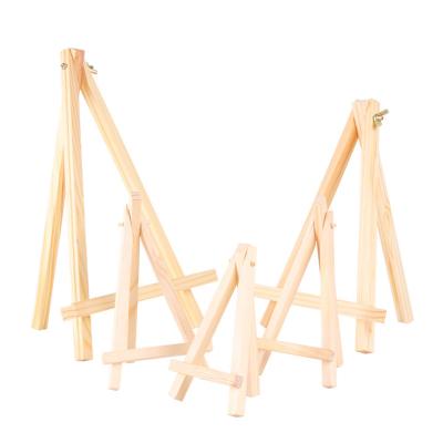 China Small Wooden Easel Painting Easel Size for sale