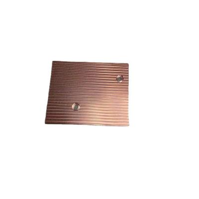 China Heater Parts Double Heat Pipes Stacked Base Fin Copper And Aluminum Graphics Card Heatsink Cooler for sale