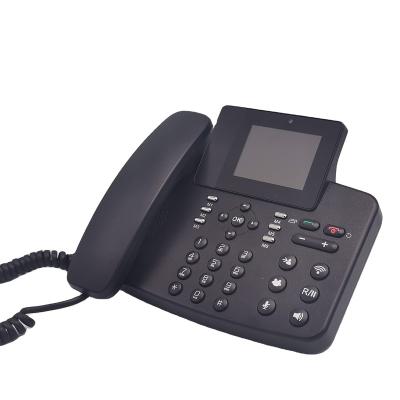 China GSM 4G Fixed Telephone FWP SIM Card Home Cordless Desk Cordless Phone With WIFI Hotspot L28401 for sale