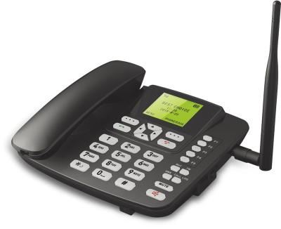 China High Quality 2G GSM Fm Radio Fixed Main Cordless Phone Desktop Large Cordless Phone With Fm Radio for sale