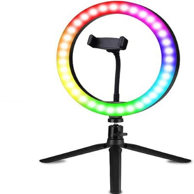 China Hot Selling Makeup PORTABLE Ring Light Lamp Photography Led AliExpress 10 Inch Ring Light Dimmable Ringlight 3200k-5600k for sale