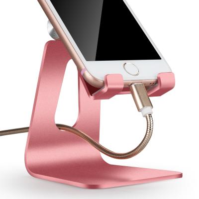 China 2021 Xiangen Waterproof Mobile Phone Stand, Universal Aluminum Mobile Phone Holder Metal Tablet Holder Desktop Stand for sale