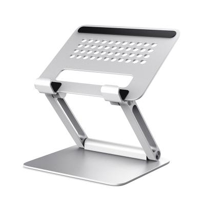 China Xiangen Aluminum Alloy Waterproof Computer Bracket Cooling Universal Foldable Adjustable Height Laptop Stand Support for sale