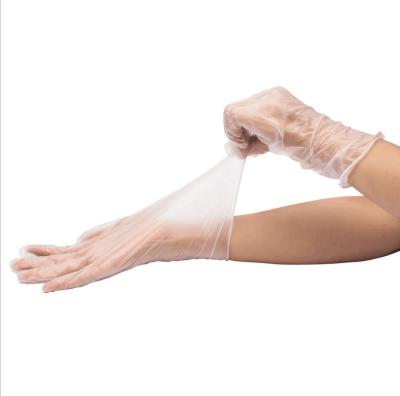 China Vinyl-Free Disposable Powder Free General Use Transparent Gloves YB-058 for sale