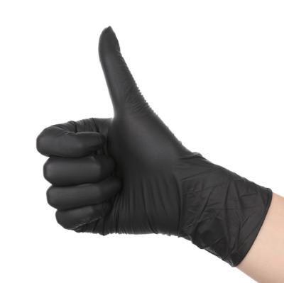 China Vinyl-Free Household Black Power Kitchen Cleaning Disposable Glove With CE Mitt for sale