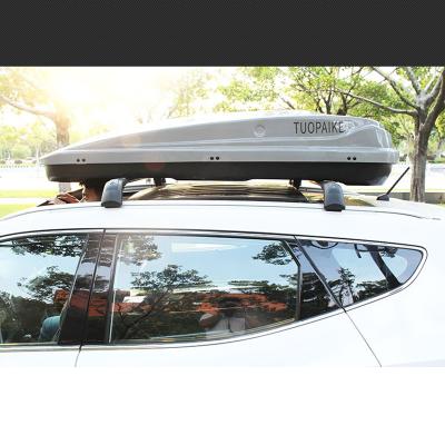 China Simplicity customized car roof vehicle black roof box luggage box manufacturer off-road ABS white built-in large capacity for sale