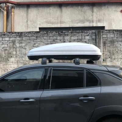 China Simplicity customized car roof vehicle black roof box luggage box manufacturer off-road ABS white built-in large capacity for sale