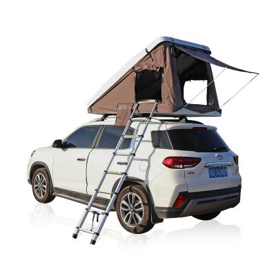 China Extended Type Hydraulic Car Roof Tent Double Car Roof Tent Full Automatic Outdoor Self-propelled Camping Modification for sale