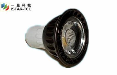 China 5W GU10 led cob 12v led spot lights for homes , Pure White spotlights for sale