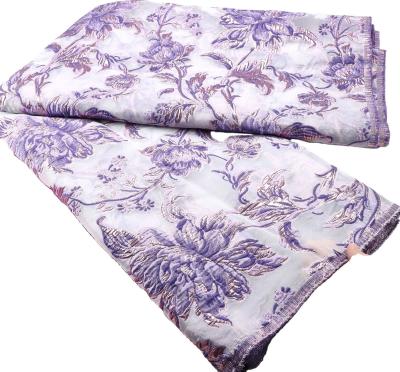 China 90 Yards Lace Brocade Jacquard Fabric Customizable Color for Party and Wedding Dress for sale