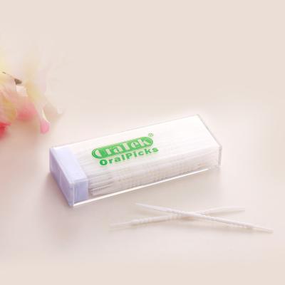 China Place of Origin: Guangdong OEM/CUSTOMIZE Food Grade Quality Safe Plastic Toothpicks for sale