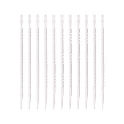 China Place of Origin: Guangdong OEM High Quality Plastic Toothpicks Oral Cleaning Plastic Toothpicks for sale