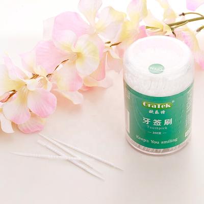 China Disposable Online Shopping In USA Family Use Plastic Toothpick for sale