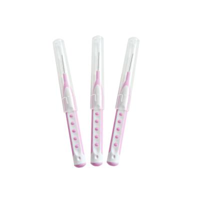 China Eco-Friendly Dupont Nylon High Quality Interdental Brush Brushing Dental Brush for sale