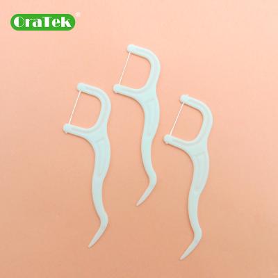 China 100% Biodegradable Disposable Tooth Care Dental Floss Oral Cleaning Selection for sale