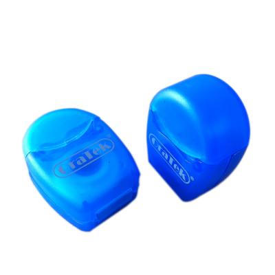 China Natural Eco Dental Floss Corn Floss Plastic Box Packing It Dental Floss GT0603D for sale