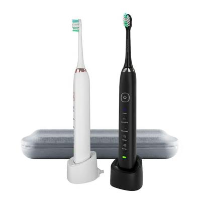 China Battery Operated Waterproof Replaceable Brush Head Electric Toothbrush Rechargeable Toothbrush for sale