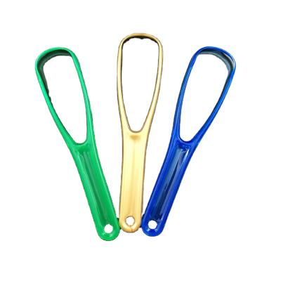 China Easy Using Wholesale Pure Copper Low Price OEM Hot Selling Professional Tongue Scraper for sale