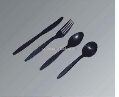 China Disposable polypropylene or polystyrene disposable plastic tableware including knife fork spoon for sale